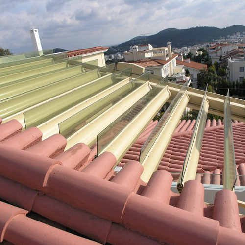 Pergole Lamele Mobile Aluminiu - Sticla